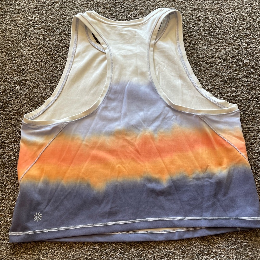 Athleta Sunset Gradient Racerback Tank Top